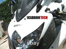Carbon Fiber Ram Air Intake Covers 08 09 2008 2009 2010 Suzuki Gsxr 600 750