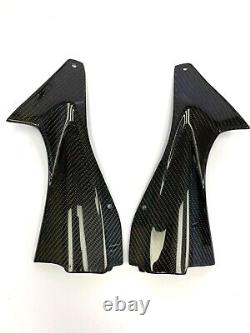 Carbon Fiber Ram Air Vent Intake Covers For 2006-2007 Yamaha YZF R6