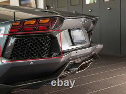 Carbon Fiber Rear Bumper Air Intake Vents For Lamborghini Aventador LP700-4