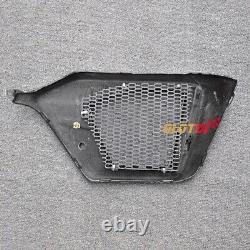 Carbon Fiber Rear Fog Light Cover Air Intake Grille For Honda CIVIC Fk8 Type-r