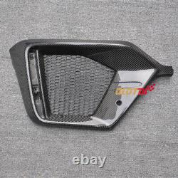 Carbon Fiber Rear Fog Light Cover Air Intake Grille For Honda CIVIC Fk8 Type-r