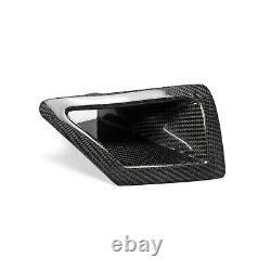 Carbon Fiber Rearview Side Mirror Cover + Air Vent Intake For Nissan 370Z Z34