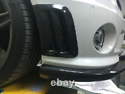 Carbon Fiber Side Air Fender Vent Trims for Mercedes Benz W204 C63 AMG 2008-2011