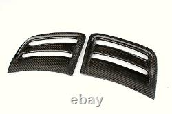 Carbon Fiber Side Air Fender Vent Trims for Mercedes Benz W204 C63 AMG 2008-2011