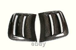 Carbon Fiber Side Air Fender Vent Trims for Mercedes Benz W204 C63 AMG 2008-2011