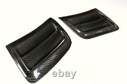 Carbon Fiber Side Air Fender Vent Trims for Mercedes Benz W204 C63 AMG 2008-2011