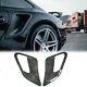 Carbon Fiber Side Fender Air Intake Scoops Vents For Porsche 997 Turbo Gt2 Style