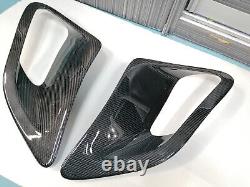 Carbon Fiber Side Fender Air Intake Scoops Vents For Porsche 997 Turbo GT2 Style
