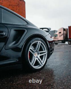 Carbon Fiber Side Fender Air Intake Scoops Vents For Porsche 997 Turbo GT2 Style