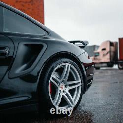 Carbon Fiber Side Fender Air Intake Scoops Vents For Porsche 997 Turbo GT2 Style