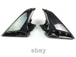 Carbon Fiber Side Tank Cover Air Intake Fairing Cowl Kit For YAMAHA MT09 FZ09