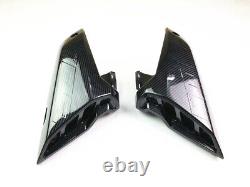 Carbon Fiber Side Tank Cover Air Intake Fairing Cowl Kit For YAMAHA MT09 FZ09