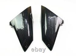 Carbon Fiber Side Tank Cover Air Intake Fairing Cowl Kit For YAMAHA MT09 FZ09