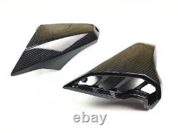 Carbon Fiber Side Tank Cover Air Intake Fairing Cowl Kit For YAMAHA MT09 FZ09