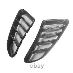Carbon Fiber Side Vent Air Duct Intake Cover Fit For Porsche Boxster 987 2005-12
