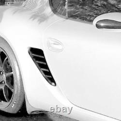 Carbon Fiber Side Vent Air Duct Intake Cover Fit For Porsche Boxster 987 2005-12