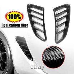 Carbon Fiber Side Vent Air Duct Intake Cover For Porsche Boxster 2005-2012