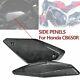 Carbon Fiber Tank Side Panels For Honda Cb650r Air Intake Cover Fairing 2019-23