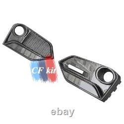 Carbon Fiber Type-r For Honda CIVIC Fk8 Front Fog Light Cover Air Intake Grille