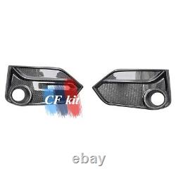 Carbon Fiber Type-r For Honda CIVIC Fk8 Front Fog Light Cover Air Intake Grille