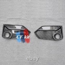 Carbon Fiber Type-r For Honda CIVIC Fk8 Front Fog Light Cover Air Intake Grille