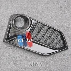 Carbon Fiber Type-r For Honda CIVIC Fk8 Front Fog Light Cover Air Intake Grille