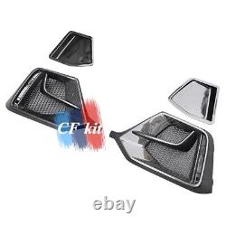 Carbon Fiber Type-r For Honda CIVIC Fk8 Rear Fog Light Cover Air Intake Grille