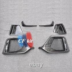 Carbon Fiber Type-r For Honda CIVIC Fk8 Rear Fog Light Cover Air Intake Grille