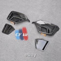 Carbon Fiber Type-r For Honda CIVIC Fk8 Rear Fog Light Cover Air Intake Grille