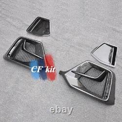 Carbon Fiber Type-r For Honda CIVIC Fk8 Rear Fog Light Cover Air Intake Grille