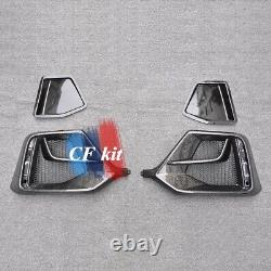 Carbon Fiber Type-r For Honda CIVIC Fk8 Rear Fog Light Cover Air Intake Grille