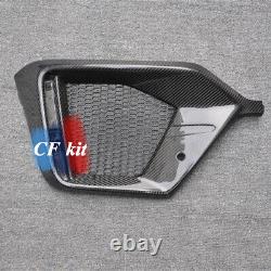 Carbon Fiber Type-r For Honda CIVIC Fk8 Rear Fog Light Cover Air Intake Grille