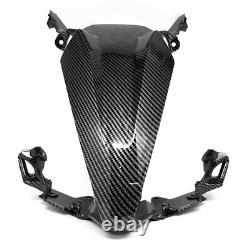 Carbon Fiber Upper Mid Nose Air Intake Ram Fairing For 2016-2018 HONDA CBR500R