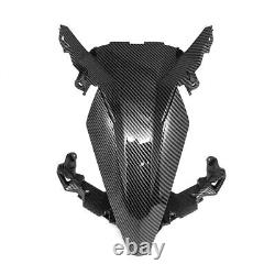 Carbon Fiber Upper Mid Nose Air Intake Ram Fairing For 2016-2018 HONDA CBR500R