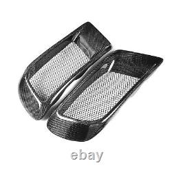 Carbon Fibre Front Bumper Air Intake Duct For Mitsubishi Lancer EVO X 10th 08-10