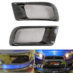 Carbon Fibre R Type Front Bumper Air Intake Duct for Mitsubishi Evolution EVO X