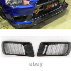 Carbon Fibre R Type Front Bumper Air Intake Duct for Mitsubishi Evolution EVO X