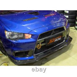 Carbon Fibre R Type Front Bumper Air Intake Duct for Mitsubishi Evolution EVO X