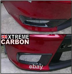 Carbon Front Bumper Vents Air intake kit Fits Mitsubishi Evo X EVOLUTION 10