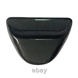 Carbon Style Car Hood Vent Scoop Louver Scoop Cover Air Flow Intake Universal