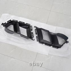 Carbon Style For BMW G80 M3 G82 M4 21-24 Front Bumper Side Air Vent Grille Cover