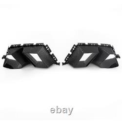 Carbon Style For BMW G80 M3 G82 M4 21-24 Front Bumper Side Air Vent Grille Cover