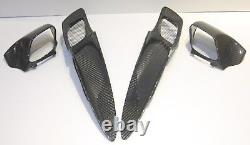 Carbon fiber rear air intake trims cover scoop fit for McLaren 2018 720S Coupe