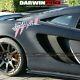 Darwinpro Mclaren Mp4 12c Carbon Fiber Side Intake Tuning Vanes