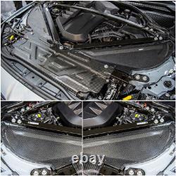 Dry CARBON FIBER Engine Cold Air Intake Hood Cover For BMW G80 M3 G82 G83 M4 21+