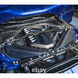 Dry CARBON FIBER Engine Radiator Cold Air Intake Cover For BMW G80 M3 G82 G83 M4