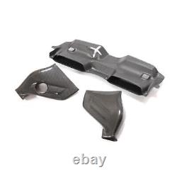 Dry Carbon Fiber Air Filter Intake Engine Cover System For Mercedes W204 C63