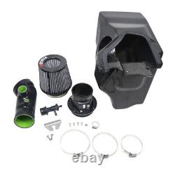 Dry Carbon Fiber Air Intake Filter Induction For Honda Civic Type R 2017-2021