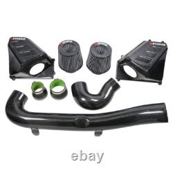Dry Carbon Fiber Air Intake Kit For BMW G20 G22 G80 G82 M3 M4 Competition S58 3T