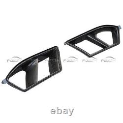 Dry Carbon Fiber Front Bumper Air Duct Vents Cover For 2021-23 BMW G80 M3 G82 M4
